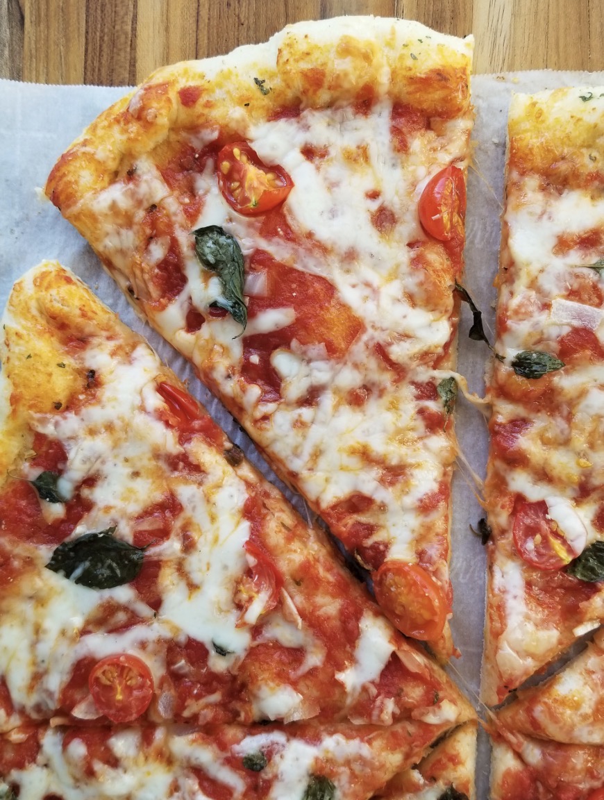 Frozen Cheese Pizza — Real Mozzarella, Chilli, Basil